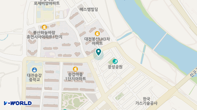 노인사랑재가복지센터 위치 지도