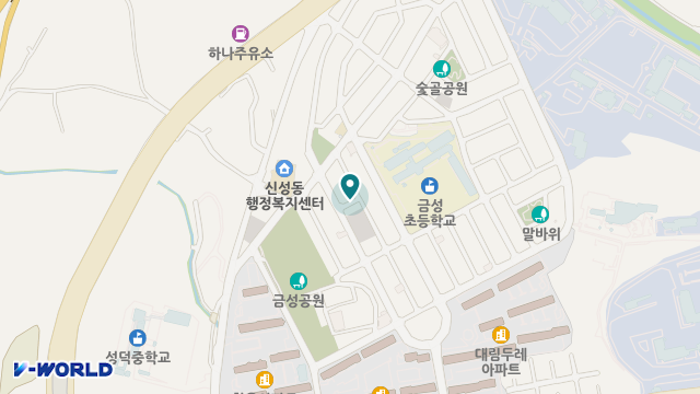 늘사랑노인복지센터 위치 지도