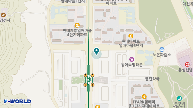 골든데일리 위치 지도