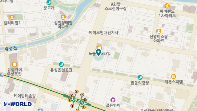 다연재가복지센터 위치 지도