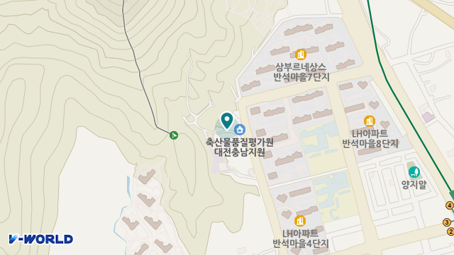 반석실버효센터 위치 지도
