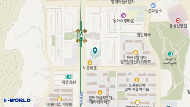 동행 사회적협동조합 위치 지도