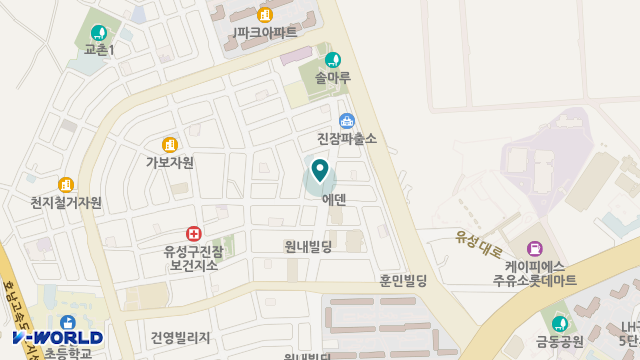 효친정주간보호센터 위치 지도