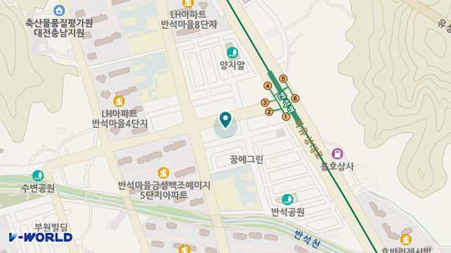 효드림 노인주간보호센터 위치 지도