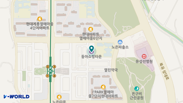 온마음 은혜재가복지센터 위치 지도