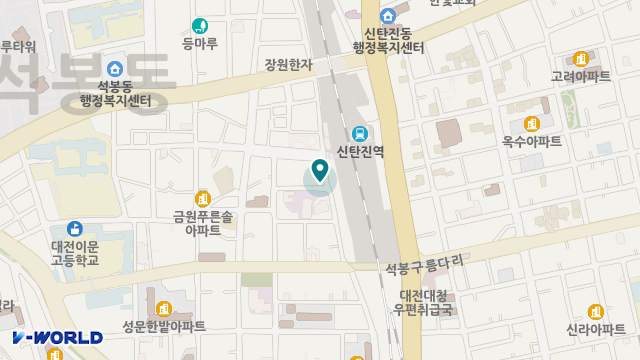 산마을케어센터 위치 지도