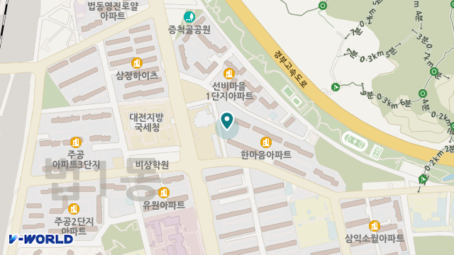 법동재가노인복지센터 위치 지도