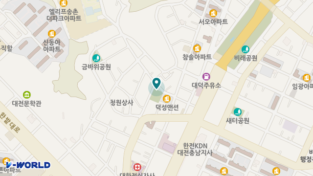 그린노인재가센터 위치 지도