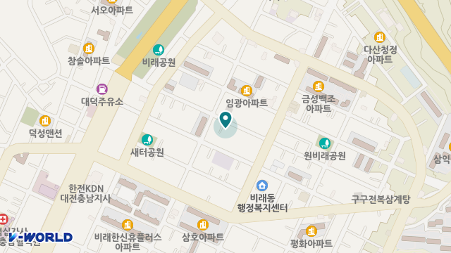 한국재가복지센터 위치 지도