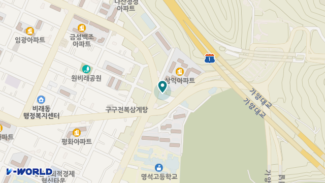 바른나무재가방문요양센터 위치 지도