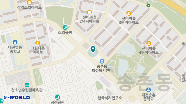 다솜애주야간보호센터 위치 지도