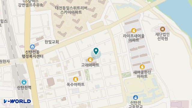 한빛재가복지센터 위치 지도