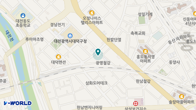 아노재가노인복지센터 위치 지도