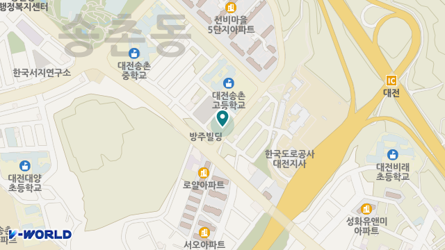 행복재가복지센터 위치 지도