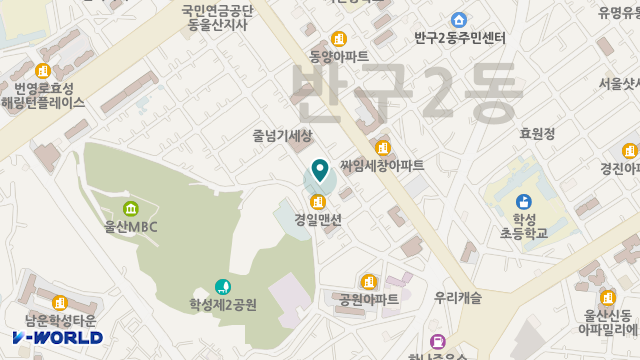 신울산노인재가복지센터 위치 지도