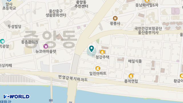 다인재가복지센터 위치 지도