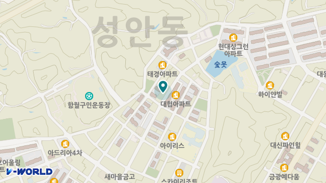 함월주야간보호센터 위치 지도