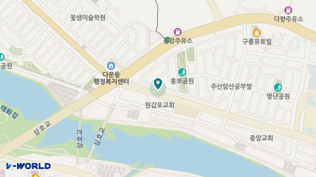 동행노인복지센터 위치 지도