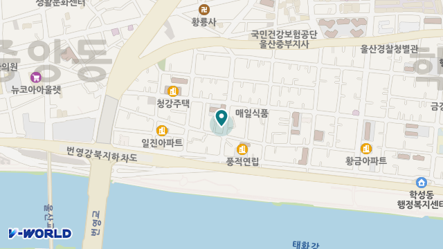 행복사랑재가노인복지센터 위치 지도