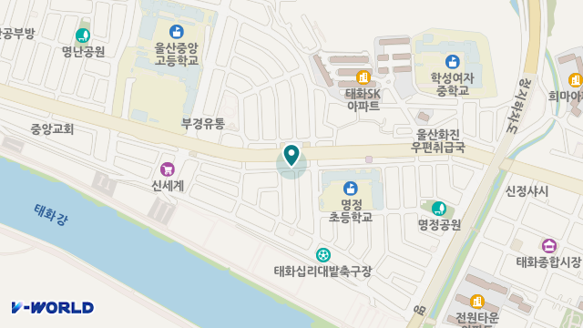 한별재가노인복지센터 위치 지도