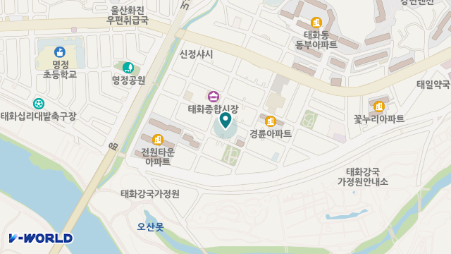 다정한'실버케어 위치 지도