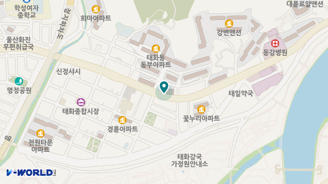 아크시니어케어태화재가복지센터 위치 지도