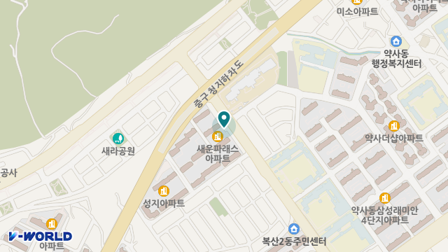 이루다재가복지센터 위치 지도