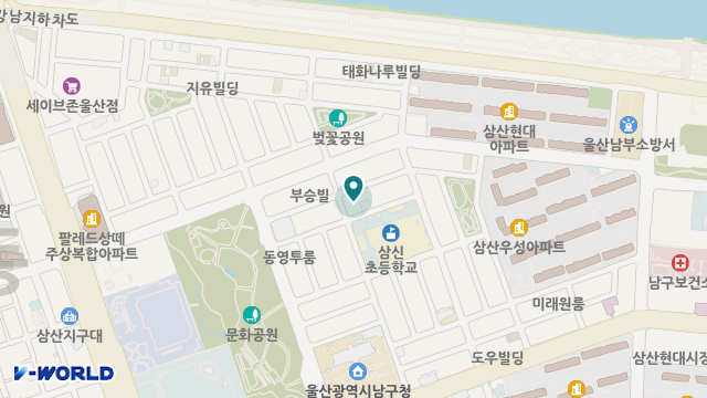 삼산노인복지센터 위치 지도