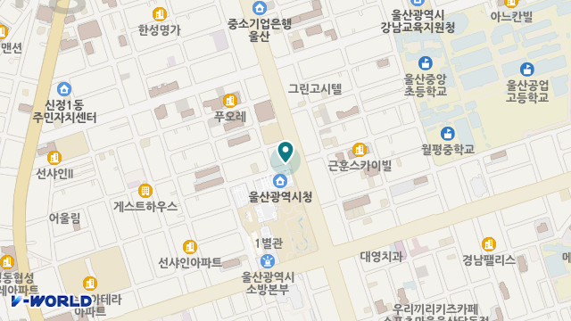 정을 주는 재가노인복지센터 위치 지도
