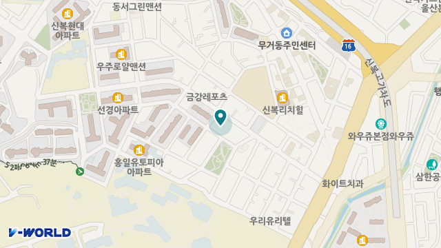 행복노인복지센터 위치 지도