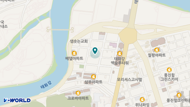 땡큐노인케어복지센터 위치 지도
