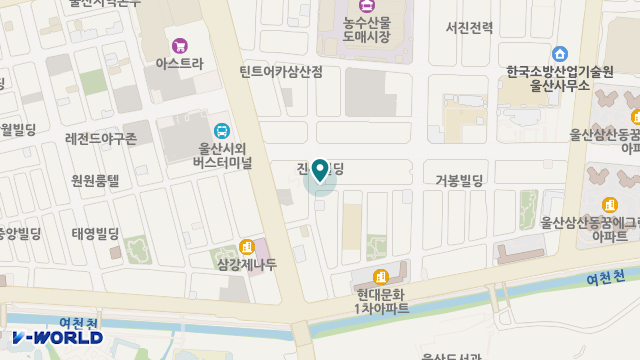 해피노인돌봄지원플랫폼 위치 지도