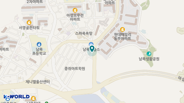 남목노인복지센터 위치 지도