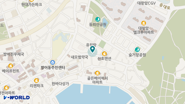 도우누리  동구노인복지센터 위치 지도