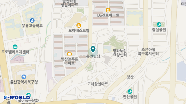 한울타리노인돌봄지원플랫폼 위치 지도