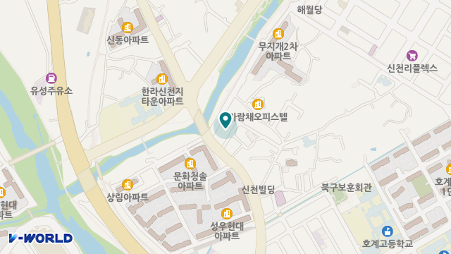 한결노인주야간보호센터 위치 지도