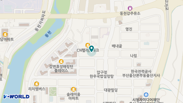 울산정주간보호센터북구점 위치 지도