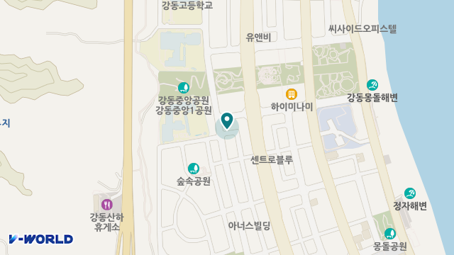 운영재가노인복지센터 위치 지도