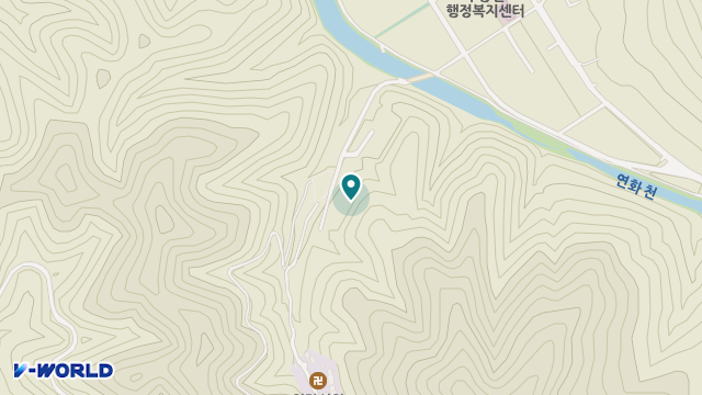 연화노인돌봄지원플랫폼 위치 지도
