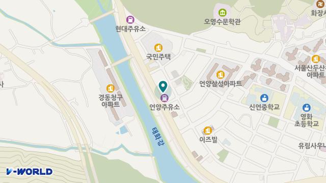 보강노인돌봄지원플랫폼 위치 지도