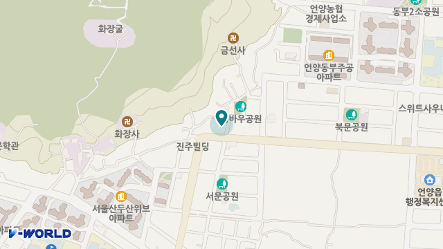 행복한노인돌봄지원플랫폼 위치 지도