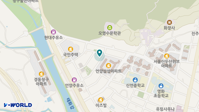 금빛노인복지센터 위치 지도