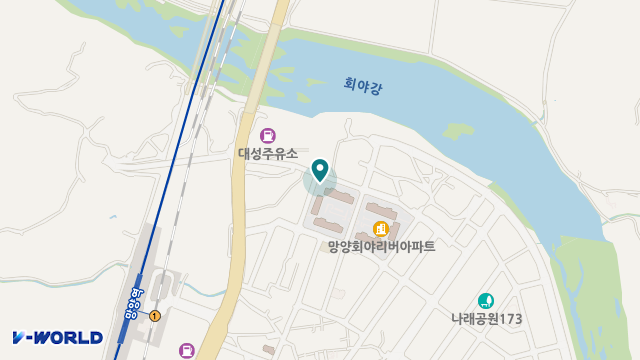 행복재가복지센터 위치 지도