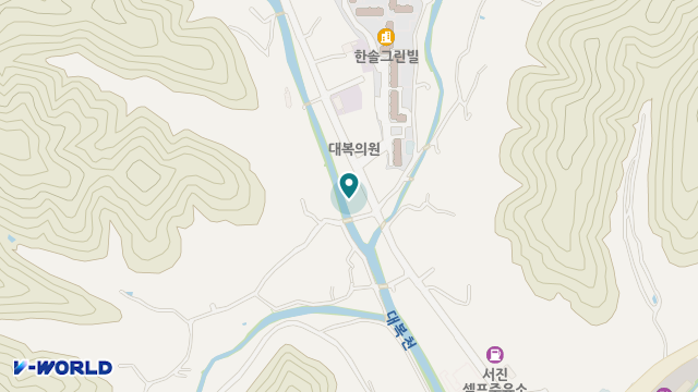 웅촌주간보호센터 위치 지도