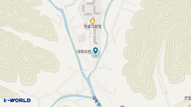 큰솔노인주간보호센터 위치 지도