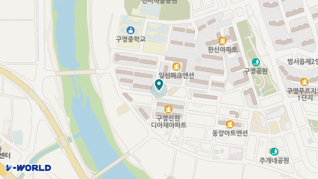 은나래노인복지센터 위치 지도