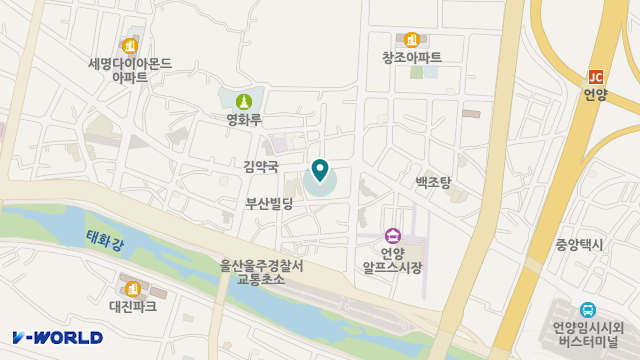 스마일재활주간보호센터 언양점 위치 지도
