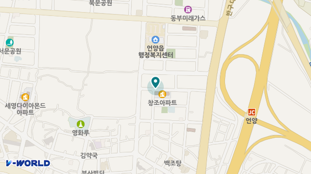 바른재가노인복지센터 위치 지도