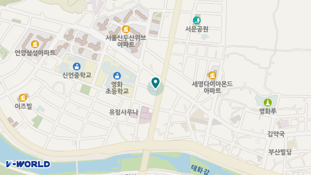 서울산노인주간보호센터 위치 지도