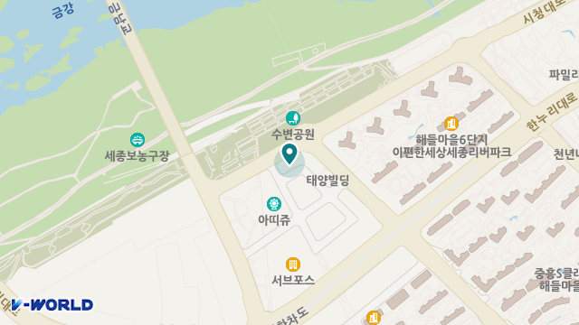 세종케어재활전문주간보호센터 위치 지도